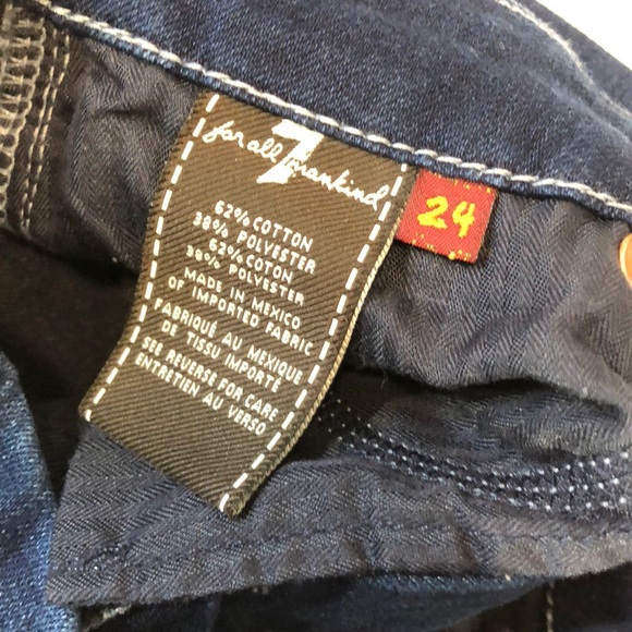 7 For All Mankind A Pocket Low Rise Jeans - Picture 7 of 8